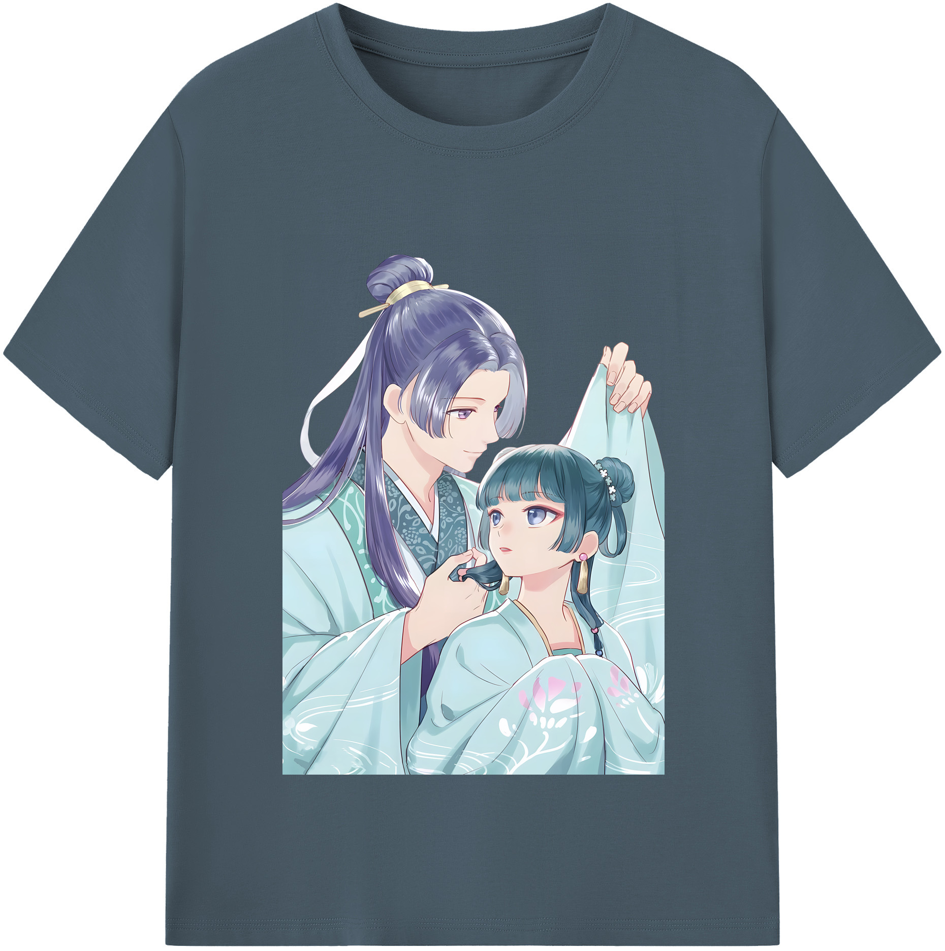 （画像用） 薬屋のひとりごと The Apothecary Diaries 綿100％半袖Tシャツ（フロントプリント）